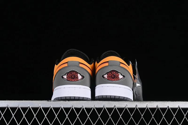 All categories Air Jordan Jordan series basketball shoes Air Jordan 1 Low Air Jordan 1 Low "Black Orange" AJ1 Joe 1 light stone black and yellow FN7308-008